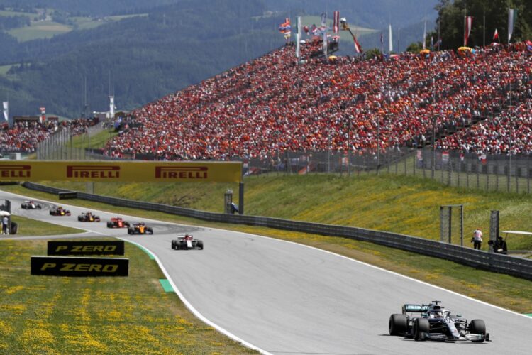 F1: 305K fans expected for Austrian GP