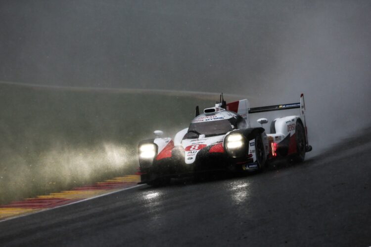 Alonso/Buemi/Nakajima win at Spa