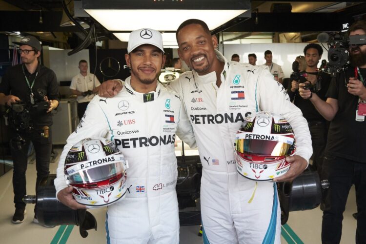 F1: Hamilton open to working with Will Smith