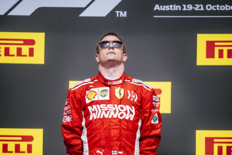 Raikkonen holds off Verstappen and Hamilton in USGP