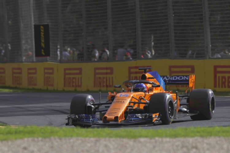 A virtual lap around Albert Park in the wet