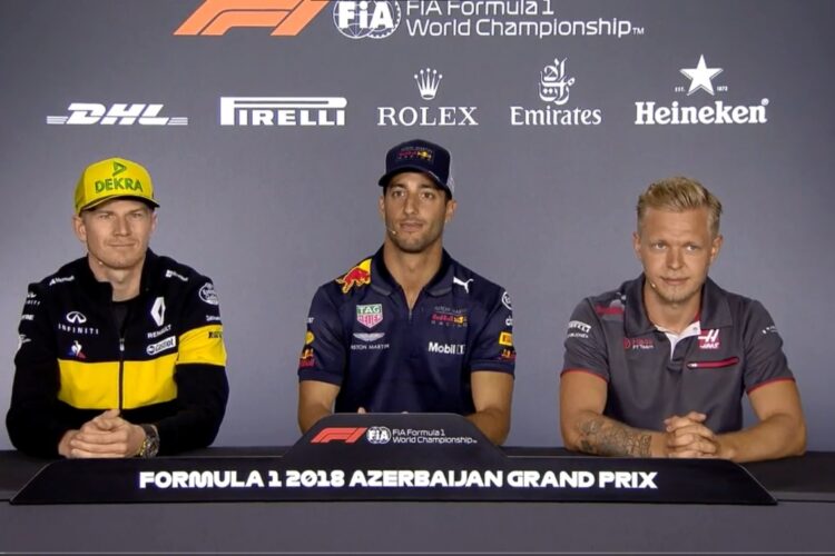 Azerbaijan GP Thursday Press Conference