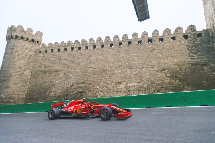 Vettel over Hamilton in final Baku practice