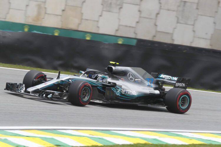 Mercedes 1-2 in 2nd Brazilian GP practice