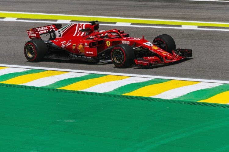 Vettel over a sandbagging Hamilton in 3rd Brazil practice