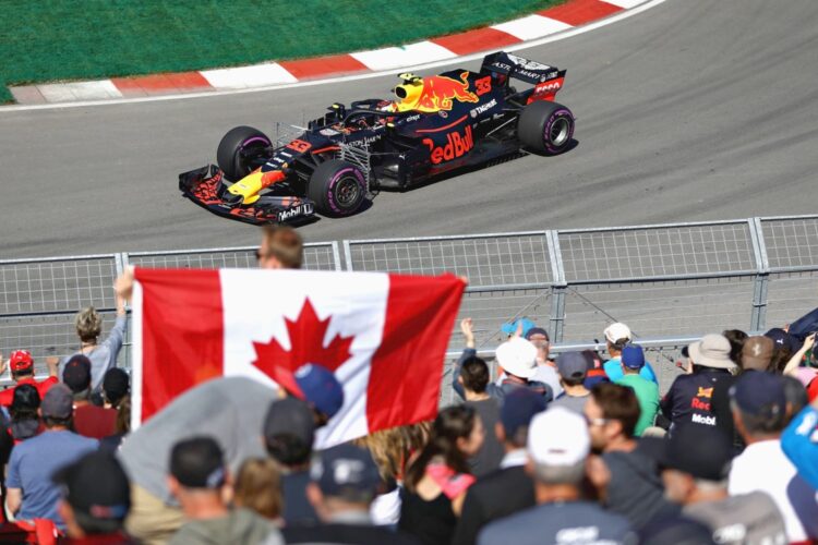 Verstappen over Raikkonen in Canadian GP Practice 2