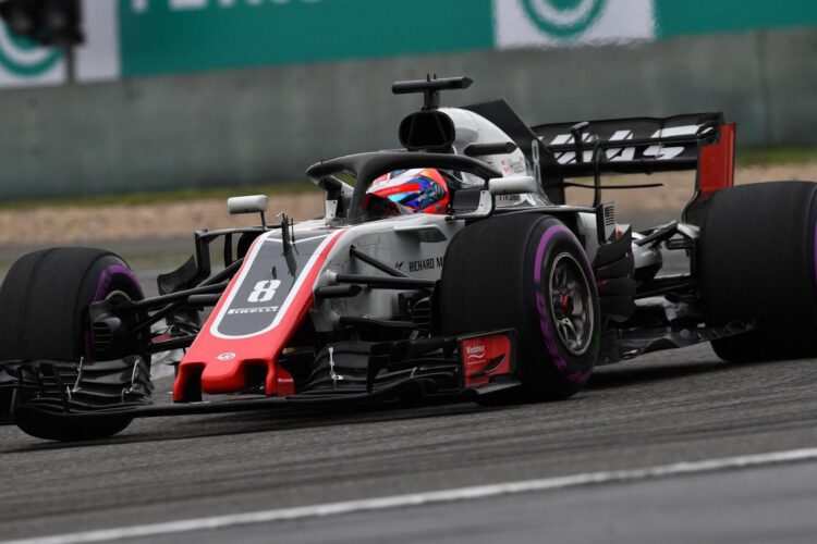 Grosjean on top in Barcelona so far