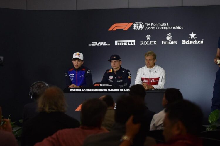 Chinese GP: Thursday press conference