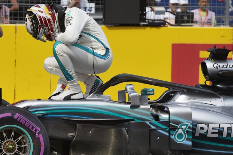 New engine powers Mercedes to front-row lockout