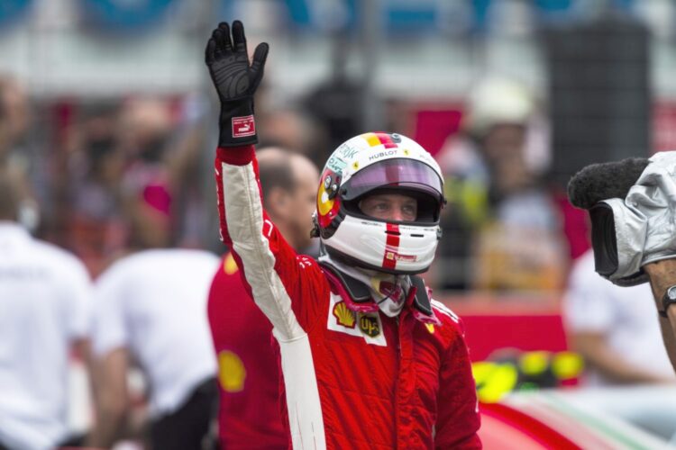 Vettel takes pole for German GP