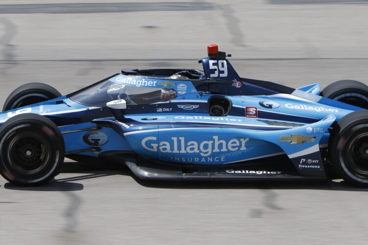 Daly and Newgarden win poles for Iowa Twin 250s