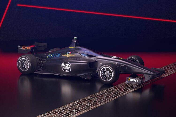 Driverless car race set for Indy in 2021