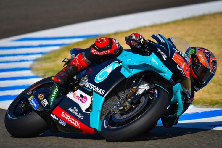 Quartararo wins as Yamaha lockout podium