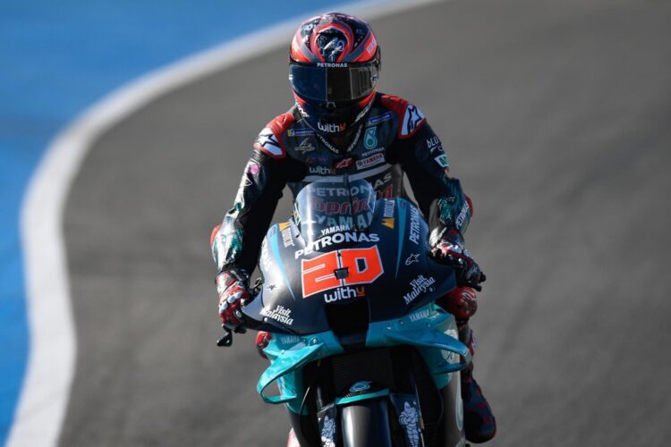 Marquez withdraws – Quartararo on pole