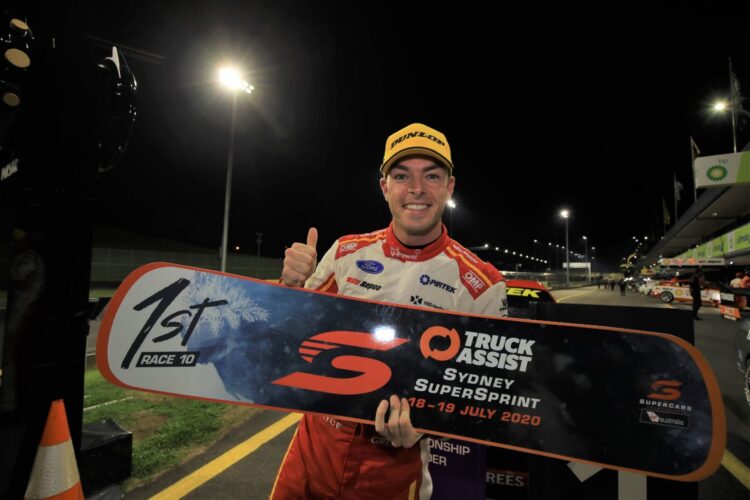 McLaughlin breaks record and claims pole in Sydney