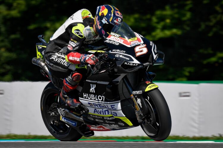 Zarco claims surprise pole at Brno