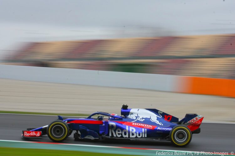 Afternoon images from Day 4 F1 test in Barcelona