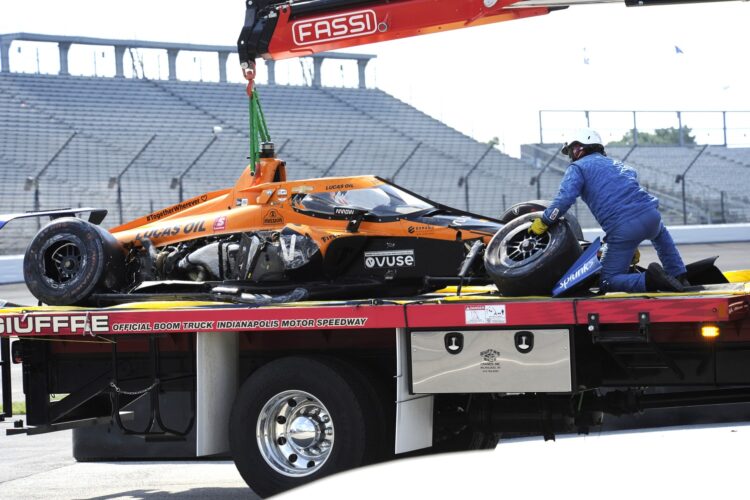 Oliver Askew Raced With dizziness Since the Indy 500