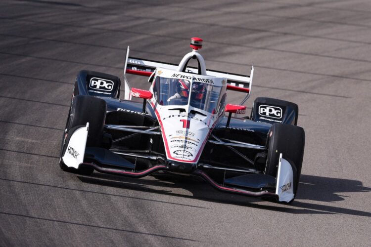 Newgarden holds off O’Ward to win 2nd half of doubleheader