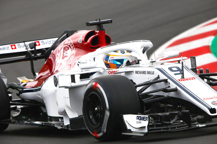 2018 Alfa Romeo Sauber F1 Team Trailer