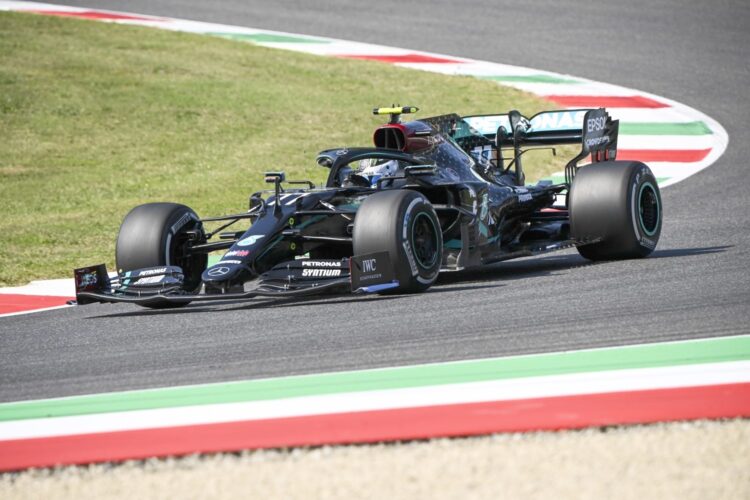 Bottas and Hamilton 1-2 in 2nd Mugello practice