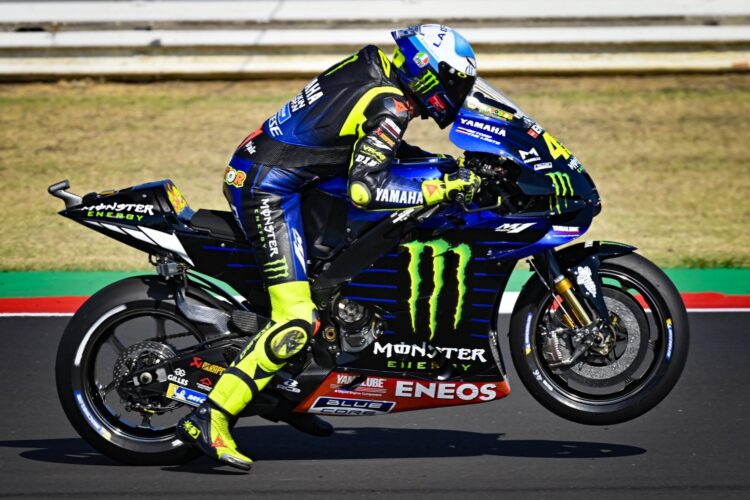 Rossi leads third Misano practice