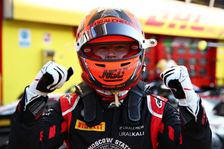 Mazepin scores second F2 win ahead of Ghiotto