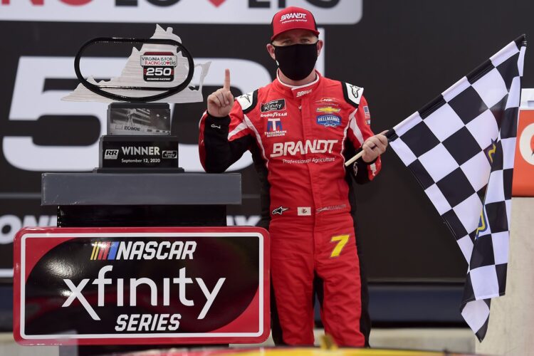 Allgaier sweeps Xfinity Series doubleheader at Richmond