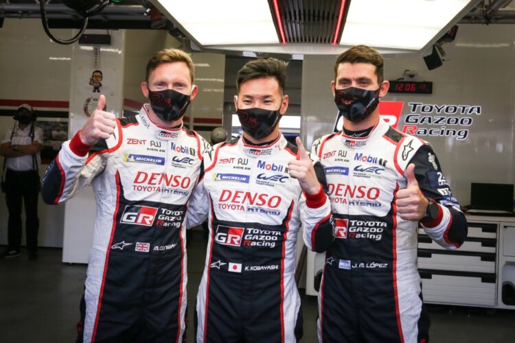 #7 Toyota wins pole for 24 Hours of Le Mans