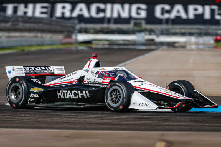 Newgarden wins Harvest GP Race 1, closes on Dixon