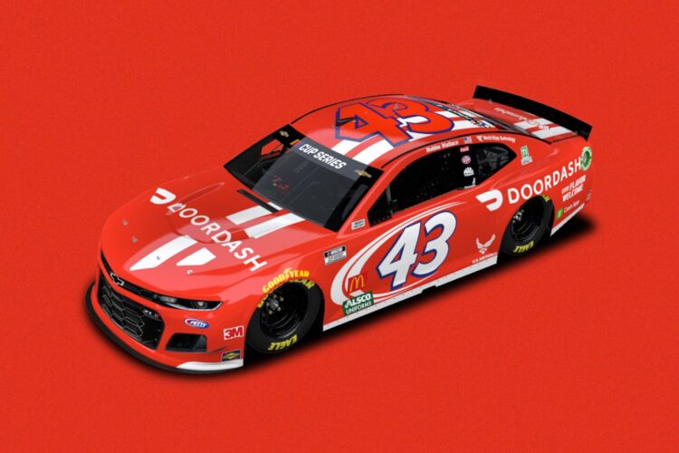 Doordash Announces Partnership With RPM And Bubba Wallace