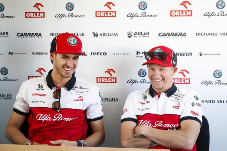 Alfa Romeo renew Kimi Räikkönen and Antonio Giovinazzi for 2021