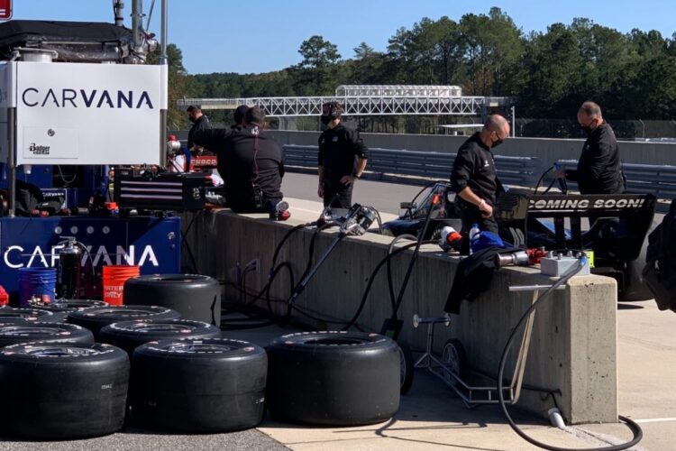 Jimmie Johnson ‘lacking bravery and aggression’ in first IndyCar test at Barber