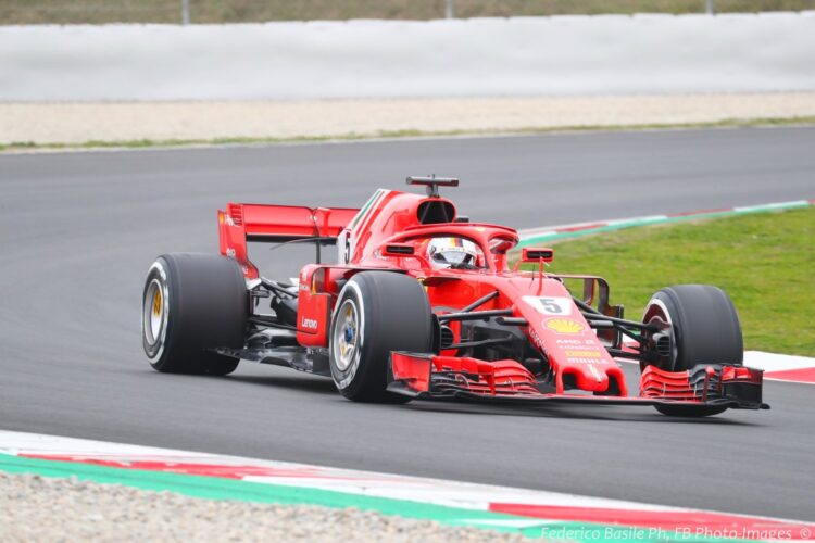 Vettel tops Day 2 of F1 testing in Barcelona