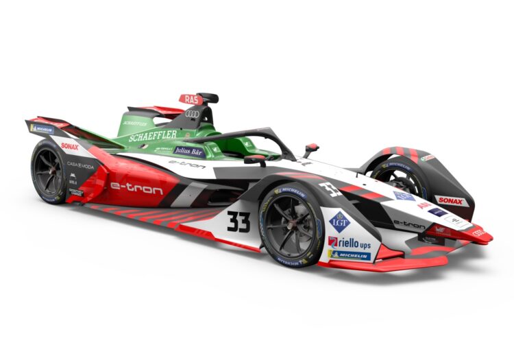 Audi presents e-tron FE07 for Formula E