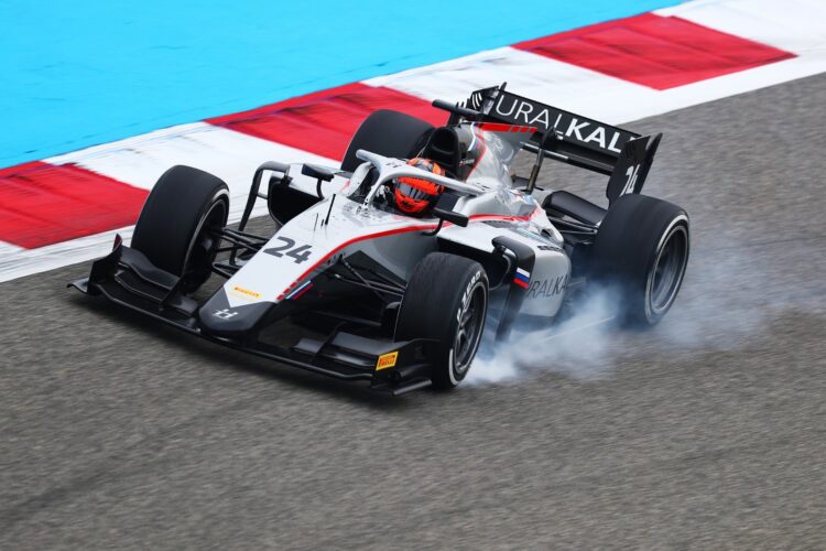 F2: Mazepin quickest in Sakhir Free Practice ahead of Daruvala and Tsunoda