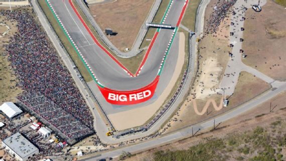 COTA names Turn 1 ‘Big Red’