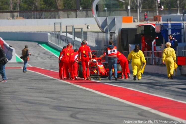 Day 1: AM Scenes from F1 Test 2 at Barcelona