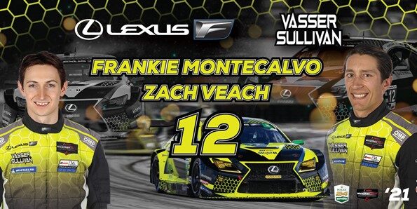 Montecalvo and Veach to Pilot No. 12 Vasser Sullivan Lexus