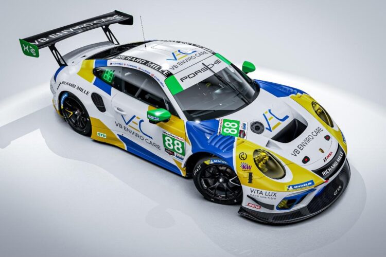 Team Hardpoint EBM Unveils Rolex 24 Porsche and drivers