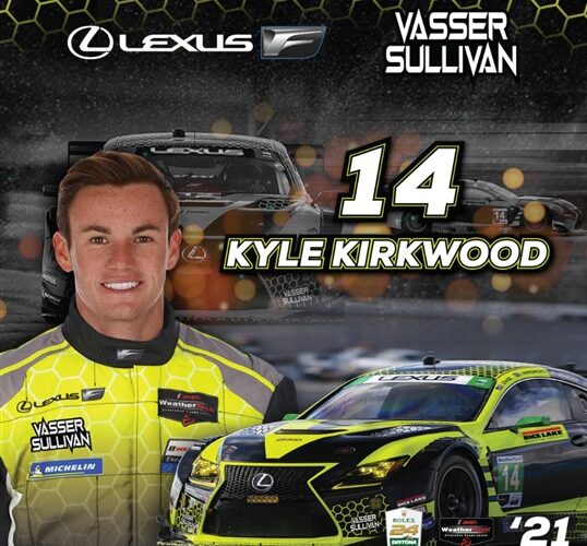 Kirkwood Completes Vasser Sullivan Driver Lineup