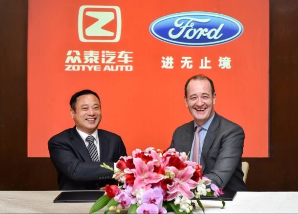 Ford Cancels EV Joint Venture With China’s Zotye