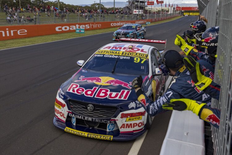 Supercars: Van Gisbergen wins dramatic first race of 2021