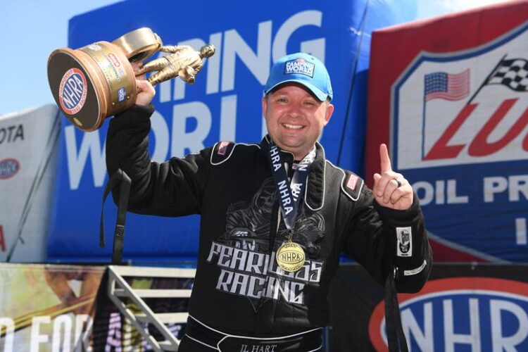 Josh Hart wins Gainesville title in historic Top Fuel debut