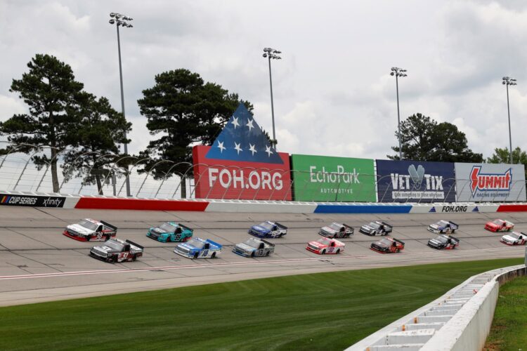 Grandstand seats for Atlanta NASCAR race sold out