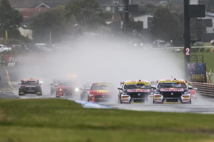 Van Gisbergen joins exclusive club with ‘wet’ win at Sandown