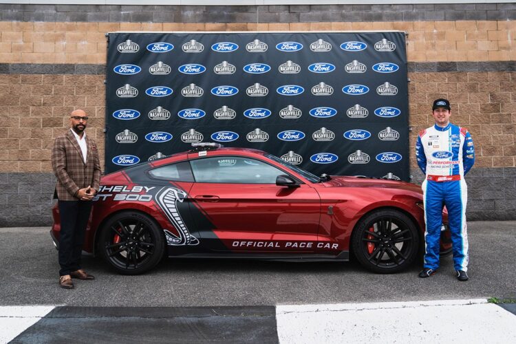 Ford named official pace car provider for Nashville Superspeedway