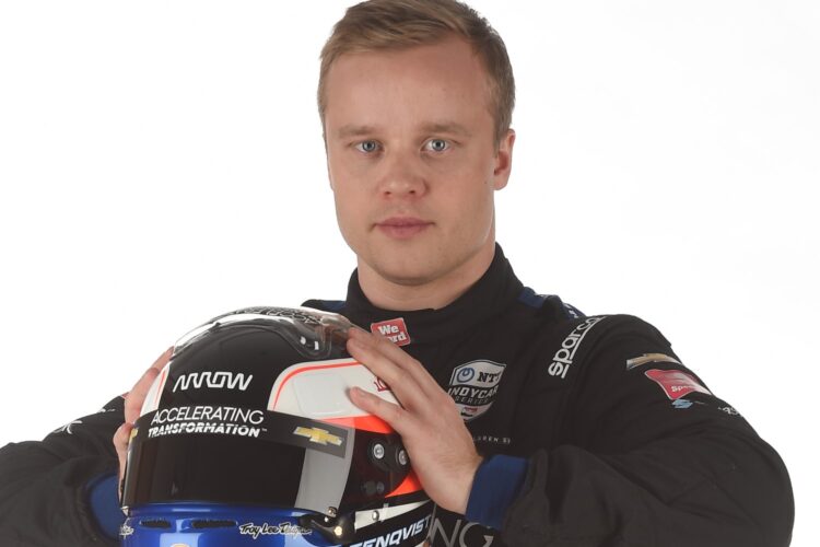 IndyCar: Rosenqvist cleared to drive at Mid-Ohio