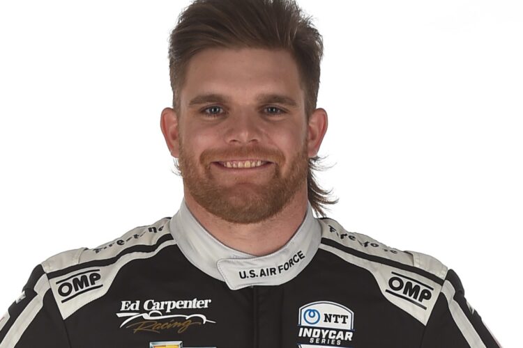 Conor Daly fastest as rain halts IndyCar testing at IMS