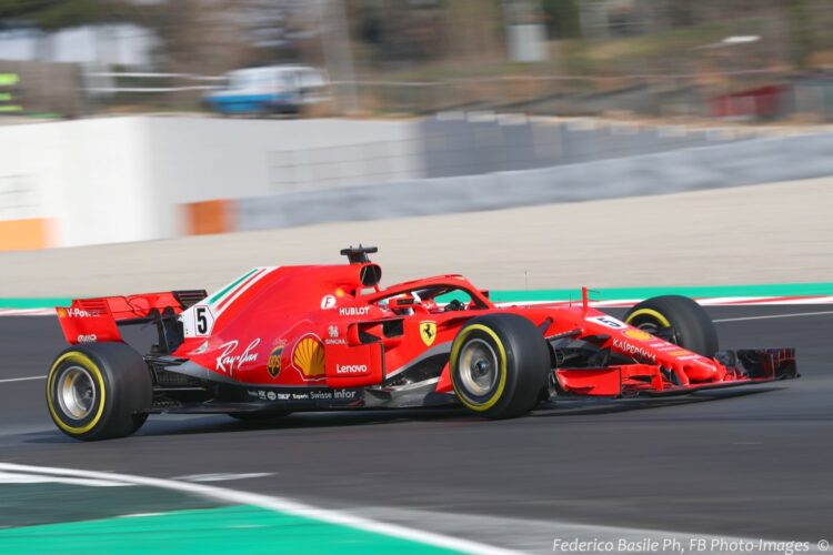 Vettel stays on top Thursday in Barcelona